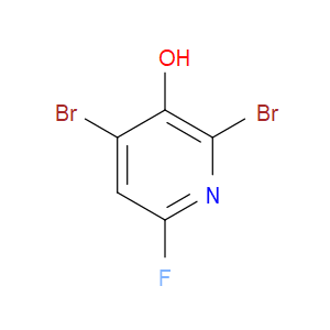 2,4-DIBROMO-6-FLUOROPYRIDIN-3-OL