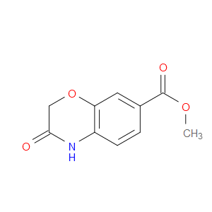 METHYL 3-OXO-3,4-DIHYDRO-2H-1,4-BENZOXAZINE-7-CARBOXYLATE