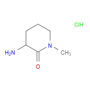 3-AMINO-1-METHYLPIPERIDIN-2-ONE HYDROCHLORIDE - Click Image to Close
