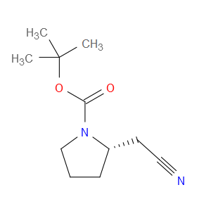 (S)-TERT-BUTYL 2-(CYANOMETHYL)PYRROLIDINE-1-CARBOXYLATE