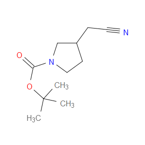 TERT-BUTYL 3-(CYANOMETHYL)PYRROLIDINE-1-CARBOXYLATE - Click Image to Close