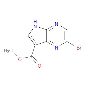 METHYL 2-BROMO-5H-PYRROLO[2,3-B]PYRAZINE-7-CARBOXYLATE