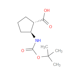(1S,2S)-2-((TERT-BUTOXYCARBONYL)AMINO)CYCLOPENTANECARBOXYLIC ACID