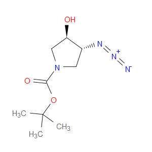 TRANS-3-AZIDO-1-BOC-4-HYDROXYPYRROLIDINE - Click Image to Close