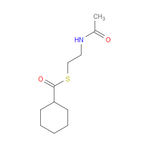 S-(2-ACETAMIDOETHYL) CYCLOHEXANECARBOTHIOATE - Click Image to Close
