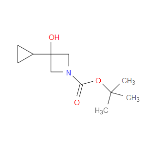 TERT-BUTYL 3-CYCLOPROPYL-3-HYDROXYAZETIDINE-1-CARBOXYLATE - Click Image to Close