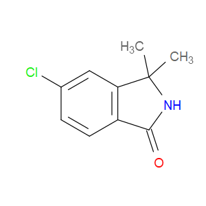5-CHLORO-3,3-DIMETHYL-2,3-DIHYDRO-1H-ISOINDOL-1-ONE - Click Image to Close