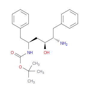 TERT-BUTYL ((2S,4S,5S)-5-AMINO-4-HYDROXY-1,6-DIPHENYLHEXAN-2-YL)CARBAMATE - Click Image to Close