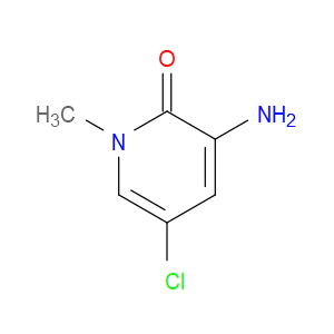 3-AMINO-5-CHLORO-1-METHYL-1,2-DIHYDROPYRIDIN-2-ONE - Click Image to Close