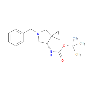 (S)-TERT-BUTYL (5-BENZYL-5-AZASPIRO[2.4]HEPTAN-7-YL)CARBAMATE