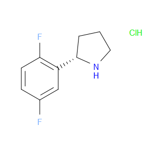 (S)-2-(2,5-DIFLUOROPHENYL)PYRROLIDINE HYDROCHLORIDE - Click Image to Close