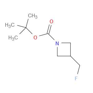 TERT-BUTYL 3-(FLUOROMETHYL)AZETIDINE-1-CARBOXYLATE