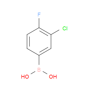 3-CHLORO-4-FLUOROPHENYLBORONIC ACID