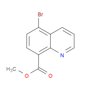 METHYL 5-BROMOQUINOLINE-8-CARBOXYLATE