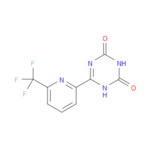 6-(6-(TRIFLUOROMETHYL)PYRIDIN-2-YL)-1,3,5-TRIAZINE-2,4(1H,3H)-DIONE