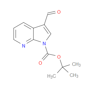 TERT-BUTYL 3-FORMYL-1H-PYRROLO[2,3-B]PYRIDINE-1-CARBOXYLATE