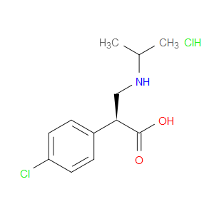 (S)-2-(4-CHLOROPHENYL)-3-(ISOPROPYLAMINO)PROPANOIC ACID HYDROCHLORIDE