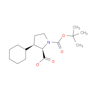 (2R,3R)-1-[(TERT-BUTOXY)CARBONYL]-3-CYCLOHEXYLPYRROLIDINE-2-CARBOXYLATE