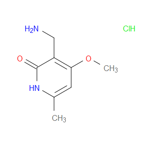 3-(AMINOMETHYL)-4-METHOXY-6-METHYLPYRIDIN-2(1H)-ONE HYDROCHLORIDE - Click Image to Close