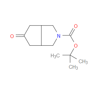 TERT-BUTYL 5-OXOHEXAHYDROCYCLOPENTA[C]PYRROLE-2(1H)-CARBOXYLATE