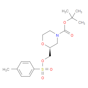 (S)-TERT-BUTYL 2-((TOSYLOXY)METHYL)MORPHOLINE-4-CARBOXYLATE - Click Image to Close