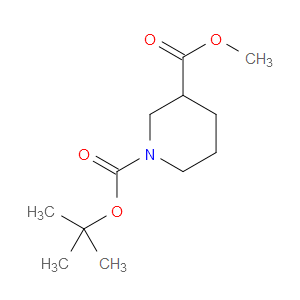 METHYL N-BOC-PIPERIDINE-3-CARBOXYLATE - Click Image to Close