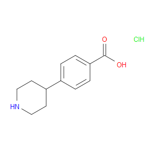 4-(PIPERIDIN-4-YL)BENZOIC ACID HYDROCHLORIDE