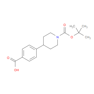 4-(1-(TERT-BUTOXYCARBONYL)PIPERIDIN-4-YL)BENZOIC ACID - Click Image to Close