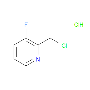 2-(CHLOROMETHYL)-3-FLUOROPYRIDINE HYDROCHLORIDE