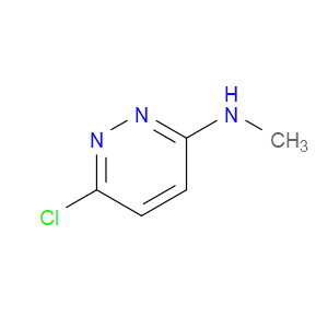 6-CHLORO-N-METHYLPYRIDAZIN-3-AMINE - Click Image to Close
