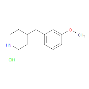 4-(3-METHOXYBENZYL)PIPERIDINE HYDROCHLORIDE