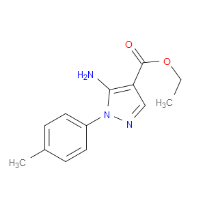ETHYL 5-AMINO-1-(4-METHYLPHENYL)-1H-PYRAZOLE-4-CARBOXYLATE