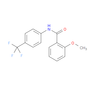 N-(4-(TRIFLUOROMETHYL)PHENYL)-2-METHOXYBENZAMIDE