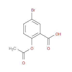 2-(ACETYLOXY)-5-BROMOBENZOIC ACID