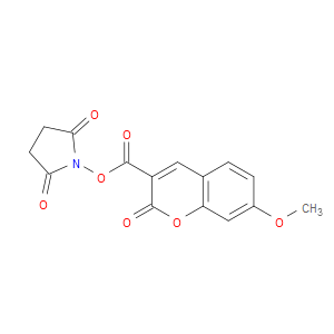 7-METHOXYCOUMARIN-3-CARBOXYLIC ACID N-SUCCINIMIDYL ESTER - Click Image to Close