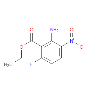 ETHYL 2-AMINO-6-FLUORO-3-NITROBENZOATE