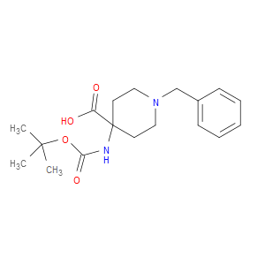 1-BENZYL-4-(BOC-AMINO)PIPERIDINE-4-CARBOXYLIC ACID - Click Image to Close