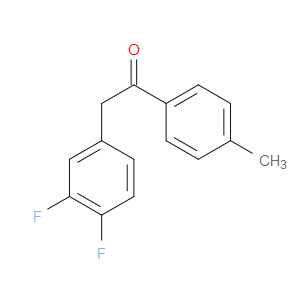 2-(3,4-DIFLUOROPHENYL)-1-(P-TOLYL)ETHANONE - Click Image to Close