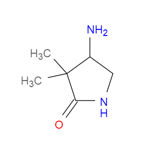 4-AMINO-3,3-DIMETHYLPYRROLIDIN-2-ONE - Click Image to Close