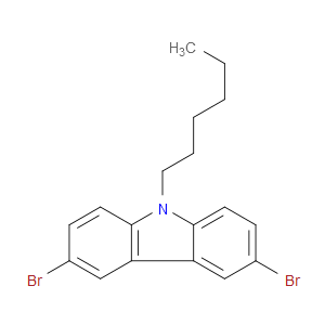 3,6-DIBROMO-9-HEXYL-9H-CARBAZOLE