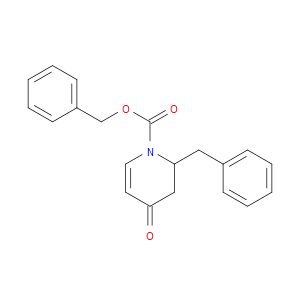BENZYL 2-BENZYL-4-OXO-3,4-DIHYDROPYRIDINE-1(2H)-CARBOXYLATE