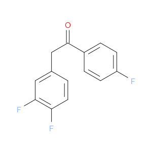 2-(3,4-DIFLUOROPHENYL)-1-(4-FLUOROPHENYL)ETHANONE