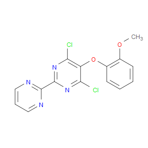 4,6-DICHLORO-5-(2-METHOXYPHENOXY)-2,2'-BIPYRIMIDINE