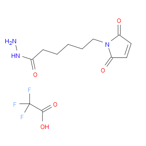 6-(2,5-DIOXO-2,5-DIHYDRO-1H-PYRROL-1-YL)HEXANEHYDRAZIDE 2,2,2-TRIFLUOROACETATE - Click Image to Close