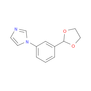 2-[3-(1-IMIDAZOLYL)PHENYL]-1,3-DIOXOLANE - Click Image to Close