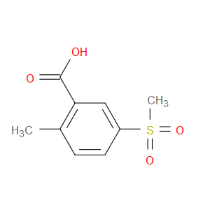 2-METHYL-5-(METHYLSULFONYL)BENZOIC ACID - Click Image to Close