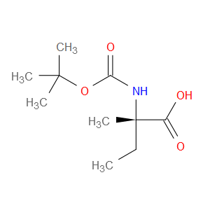 (S)-2-((TERT-BUTOXYCARBONYL)AMINO)-2-METHYLBUTANOIC ACID