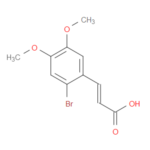 2-BROMO-4,5-DIMETHOXYCINNAMIC ACID - Click Image to Close