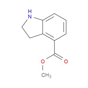 METHYL INDOLINE-4-CARBOXYLATE - Click Image to Close
