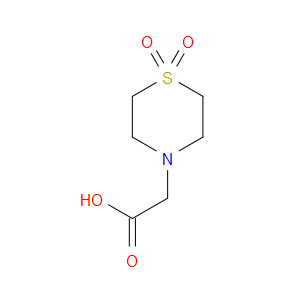 (1,1-DIOXIDOTHIOMORPHOLIN-4-YL)ACETIC ACID - Click Image to Close